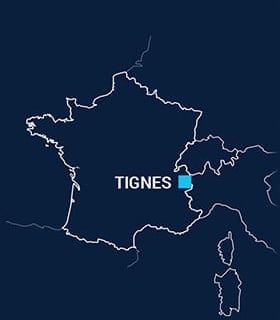 Carte tignes